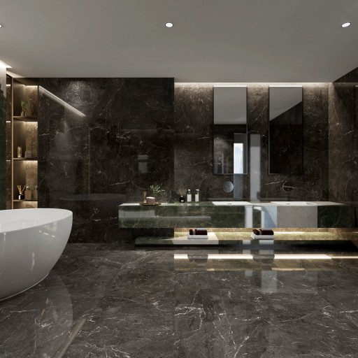 Керамогранит Juliano Luxury Stone черный 60*120 JL1260LS11P Керамогранит Juliano Luxury Stone черный 60*120 JL1260LS11P